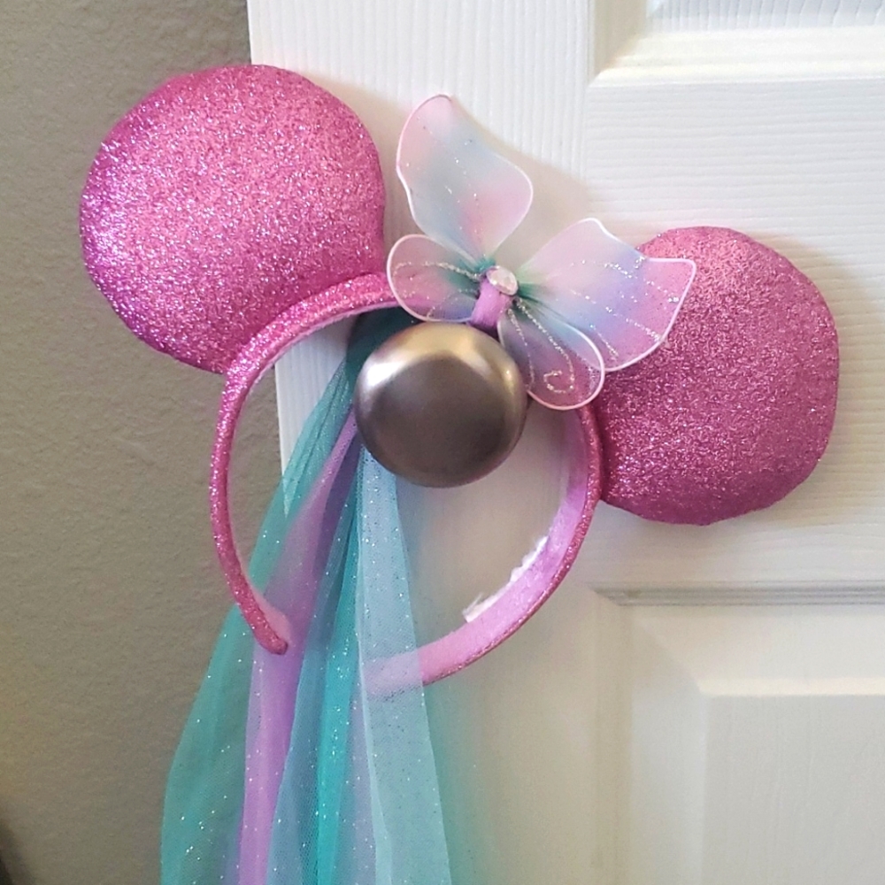 Minnie/Mickey Mouse Ears Headband, Butterfly